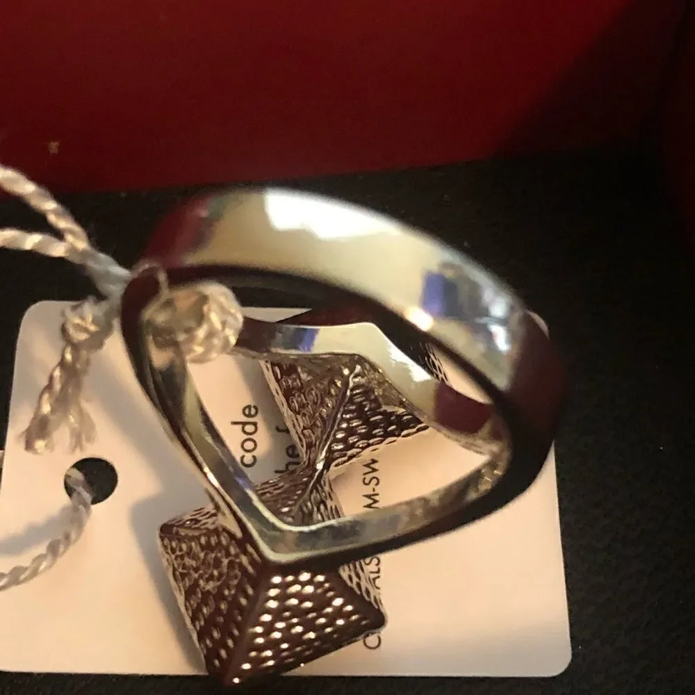 Swarovski authentic Crystals White Rhodium plated